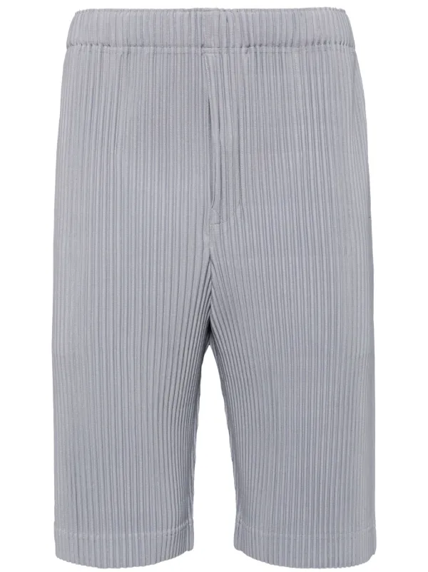 Homme Plissé Issey Miyake August ショートパンツ | グレー | FARFETCH JP
