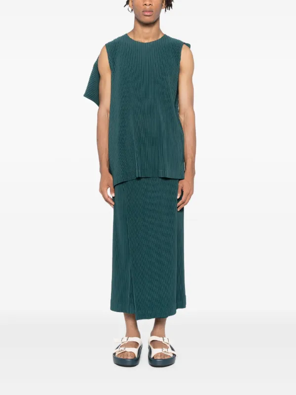Homme Plissé Issey Miyake カラーパレット 1 スカート | グリーン