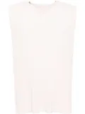 Homme Plissé Issey Miyake August pleated tank top - Pink
