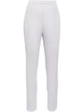Pleats Please Issey Miyake July slim-fit trousers - Grey