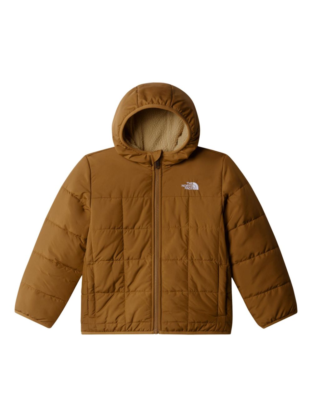 The North Face Kids reversible jacket - Brown