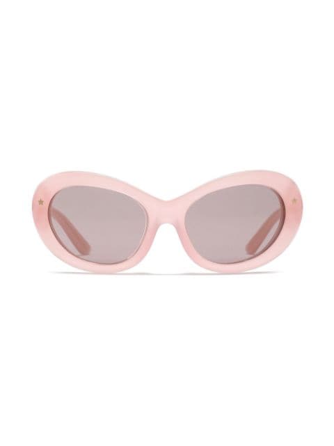 Dolce & Gabbana Eyewear lunettes de soleil DNA à monture ovale