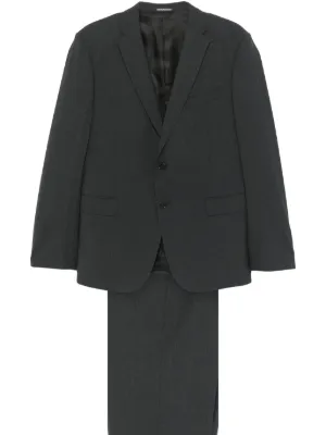 Giorgio Armani ウールスーツ | グレー | FARFETCH JP