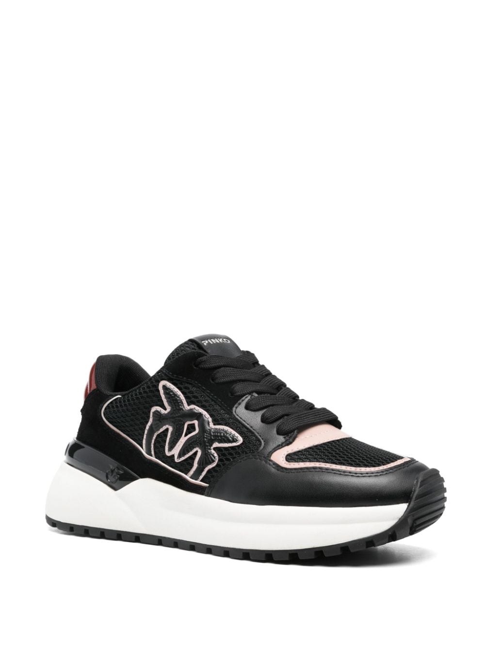 PINKO Love Birds sneakers - Zwart