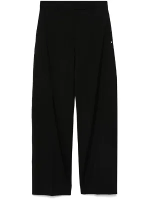 パンツ SPORTMAX AMPEZZO WIDE LEG PANTS Wide-leg trousers - RUNWAY, black | Sportmax