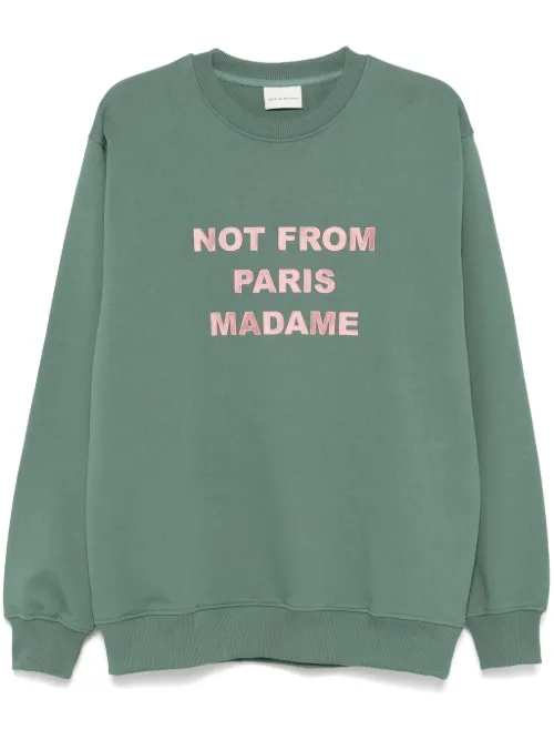 Sweat à slogan imprimé - Drôle De Monsieur - Modalova
