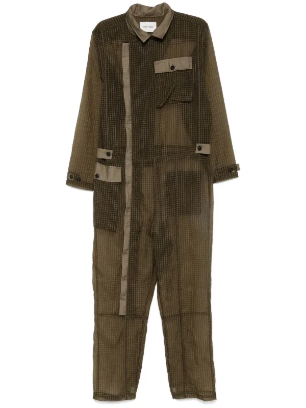 パンツ HENRIK VIBSKOV Coast Jumpsuit Henrik Vibskov Middle Jumpsuit | Green | FARFETCH