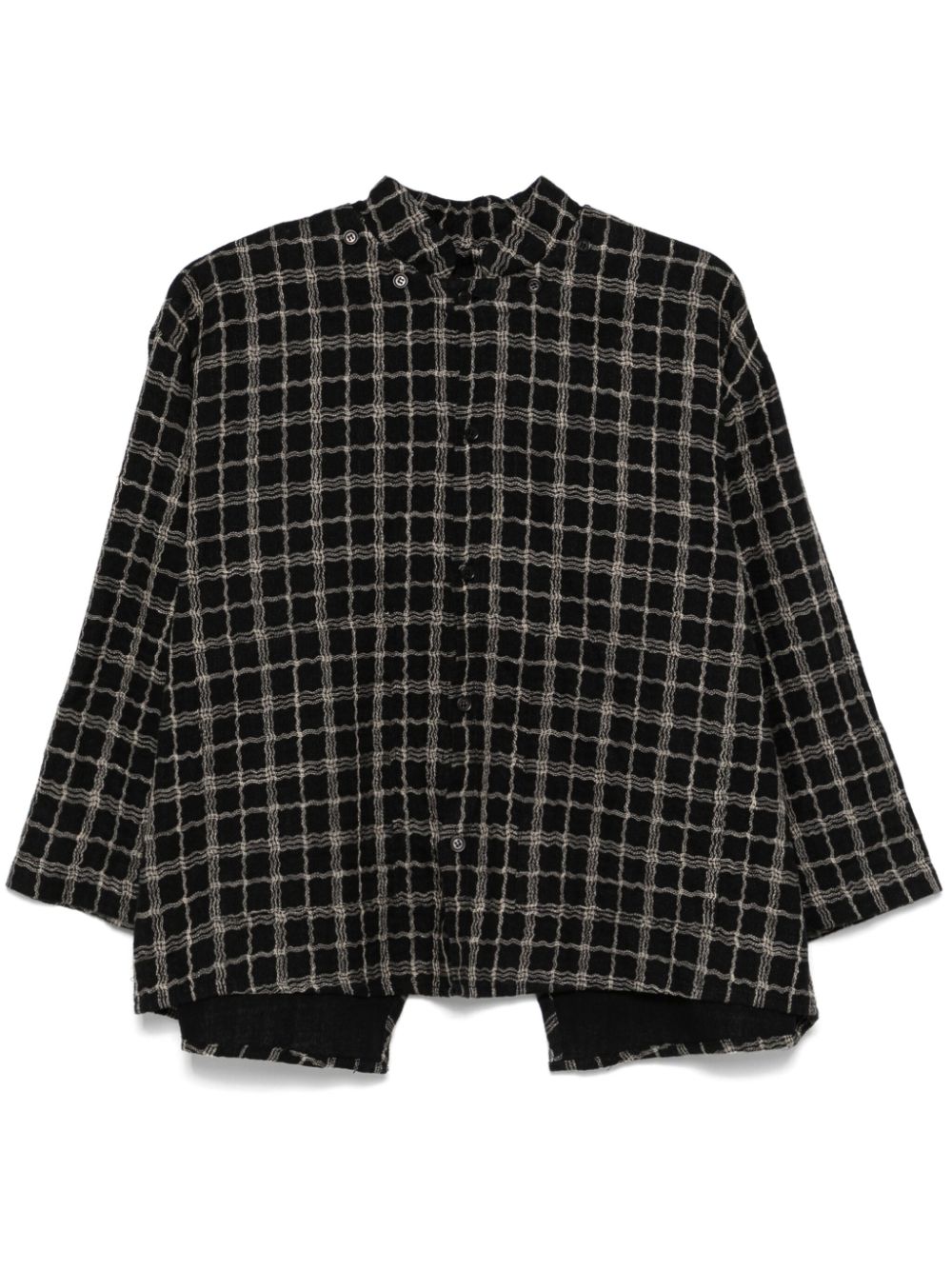 Henrik Vibskov Back X shirt - Black