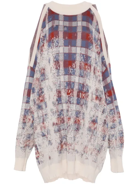 Henrik Vibskov Faded Bumble sweater mini dress