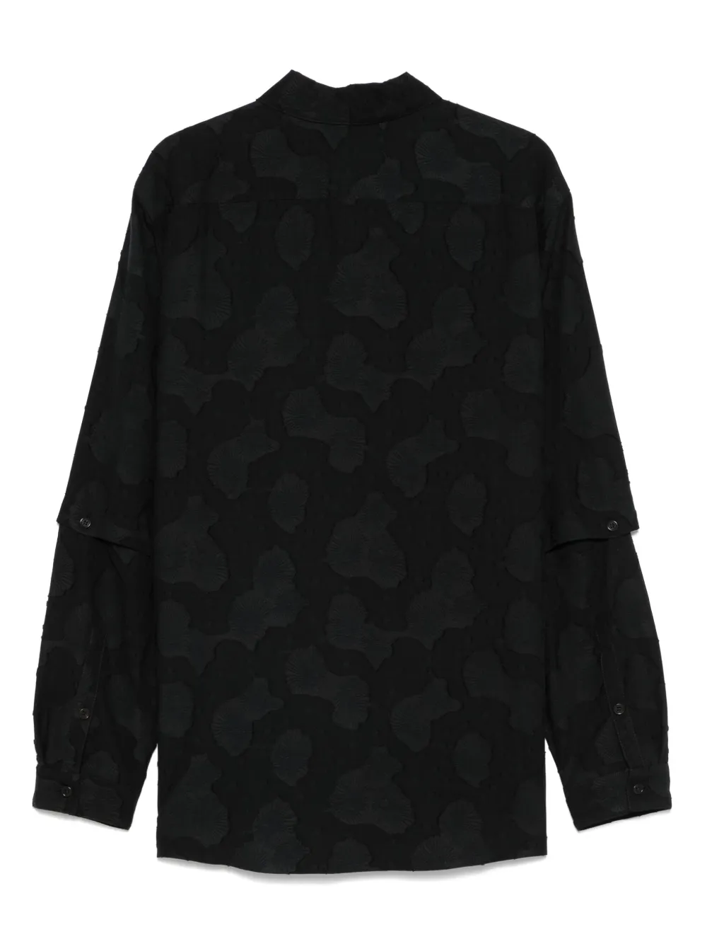 Henrik Vibskov textured shirt - Zwart