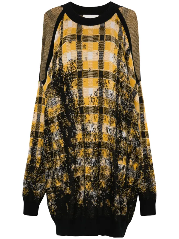 Henrik Vibskov Faded Bumble Sweater Yellow FARFETCH IN