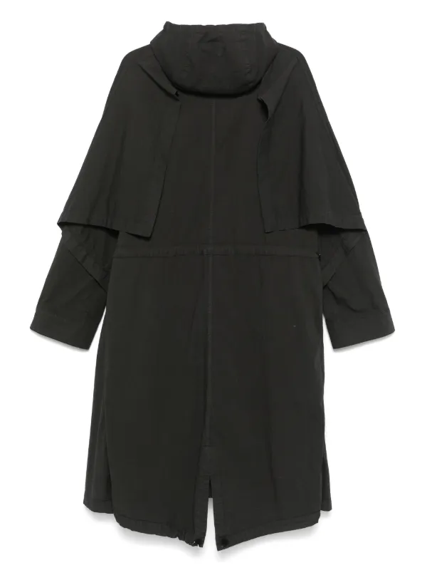 Henrik Vibskov Uncut パーカーコート | ブラック | FARFETCH JP