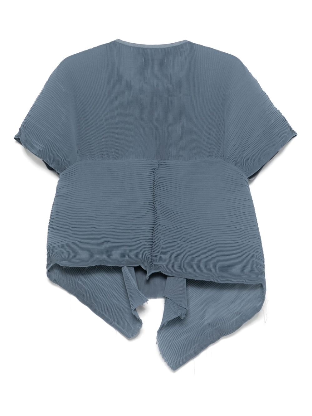 Henrik Vibskov Thumb plissé blouse - Blauw