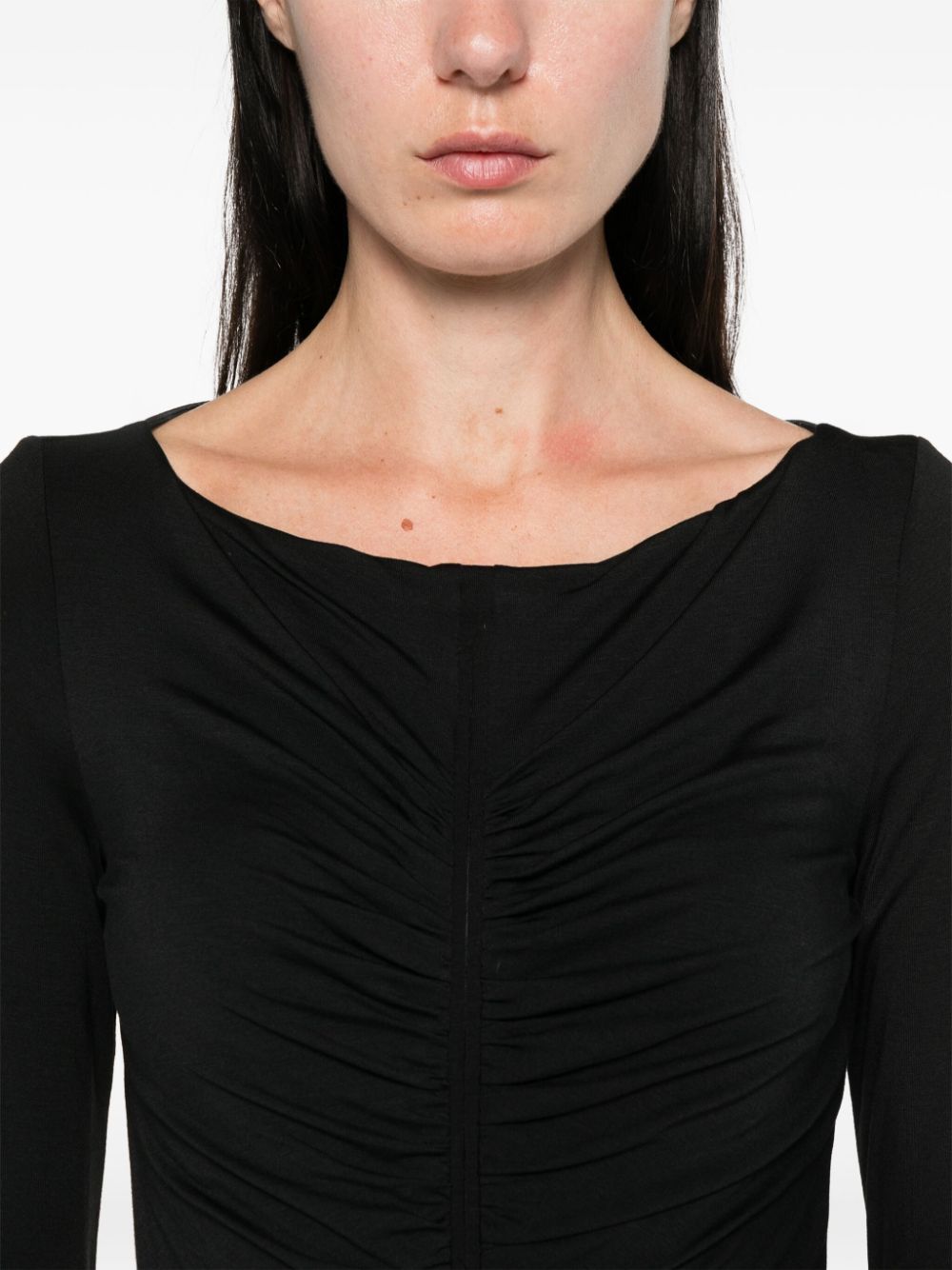 Shop Pinko Ruch-detailed T-shirt In Black