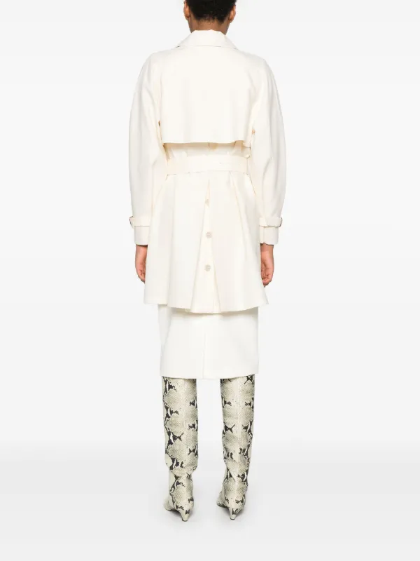 コート MAX MARA Woman Coat White 2516011011600 016 Coats Double breasted Woman | Max Mara