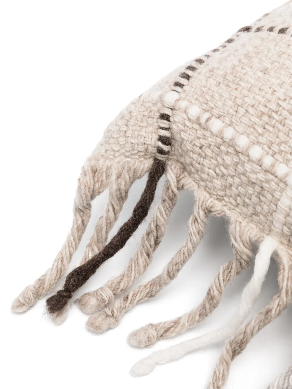 Alonpi Cashmere Terra Cushion (60cm X 30cm) In Nude