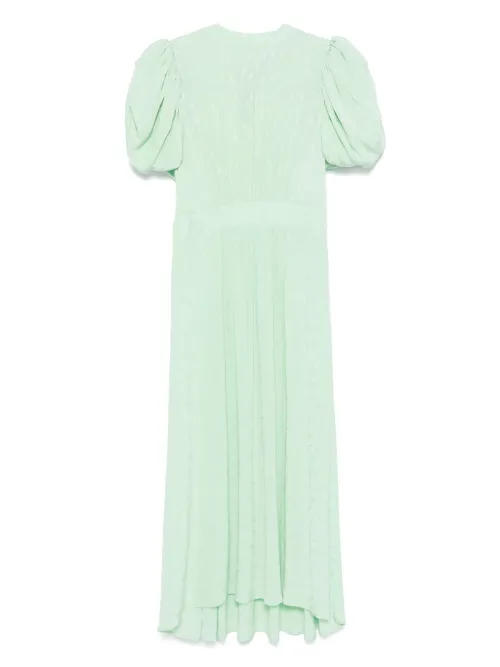 Robe mi-longue à fleurs en jacquard - ROTATE BIRGER CHRISTENSEN - Modalova