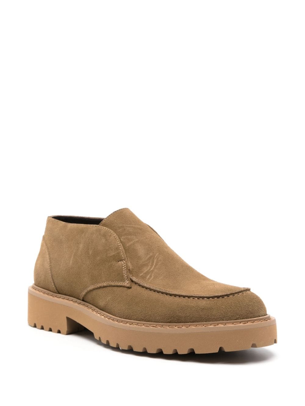 Doucal's suede loafers Brown