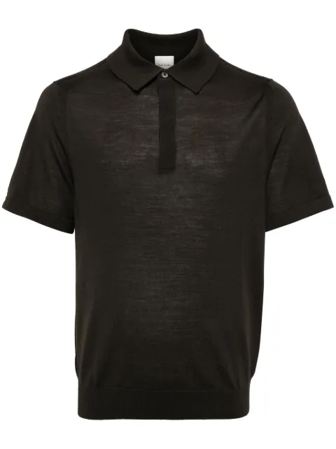 Paul Smith polo collar knitted top