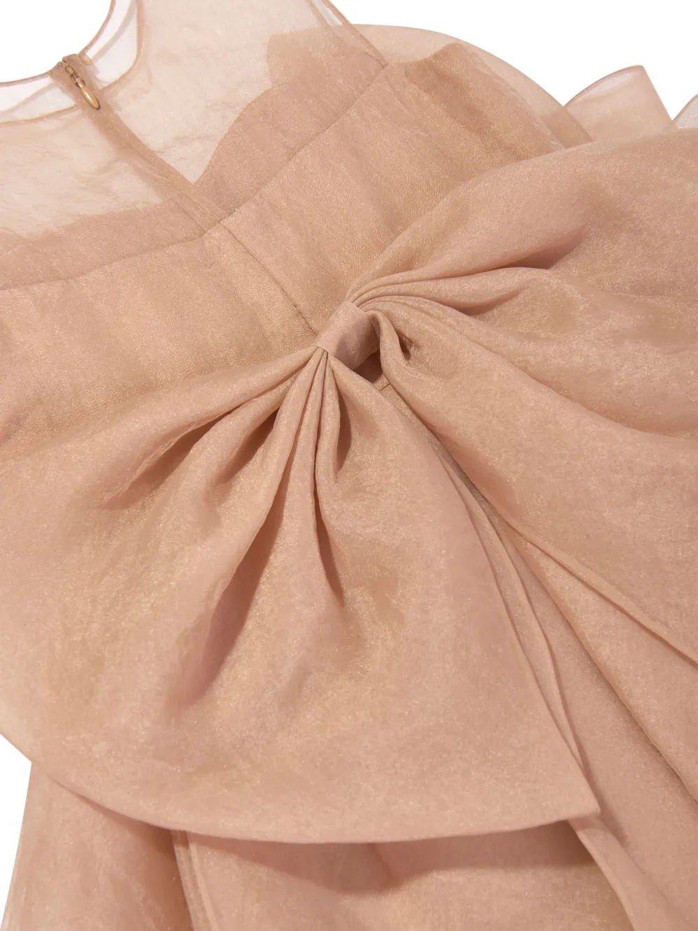 Shop Maison Ava Linette Ruffle Bow Dress In Pink
