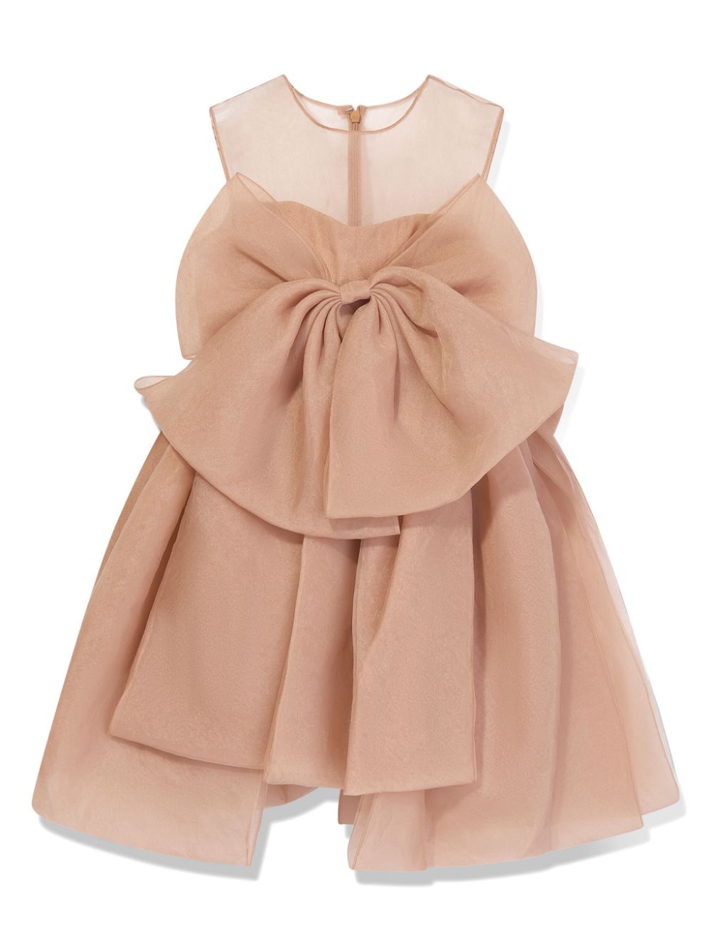 MAISON AVA Linette ruffle bow dress - Pink