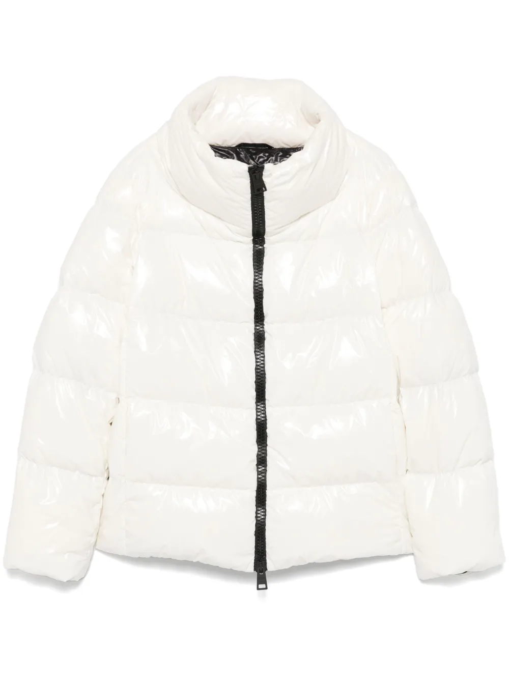 Herno glossy puffer jacket - White