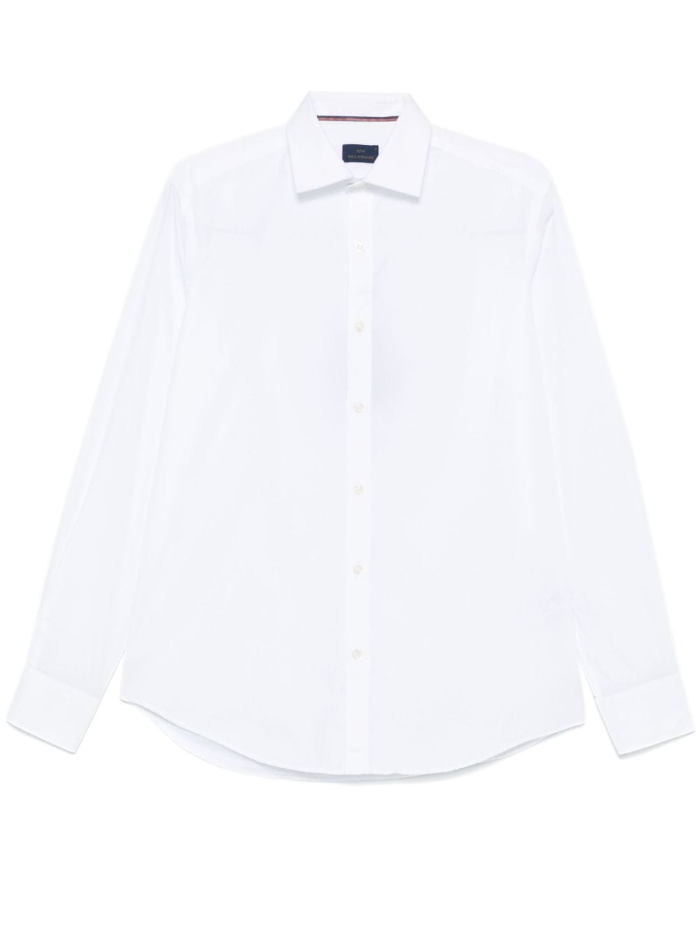 Shop Paul & Shark Cotton Shirt In 010 Bianco