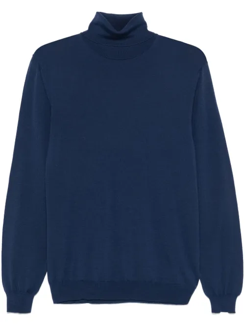 Zanone pull à col roulé - Bleu - Zanone - Modalova