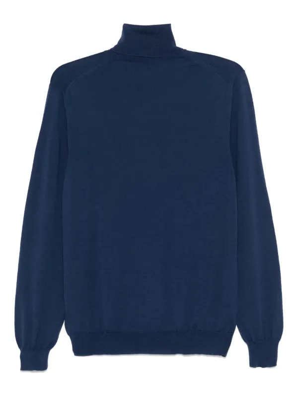 ZANONE タートルネックセーター ブルー Zanone タートルネック セーター | ブルー | FARFETCH JP