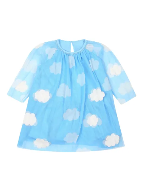 Stella McCartney Kids clouds tulle dress