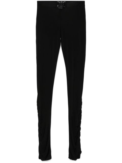 Versace Jeans Couture logo-plaque leggings Women