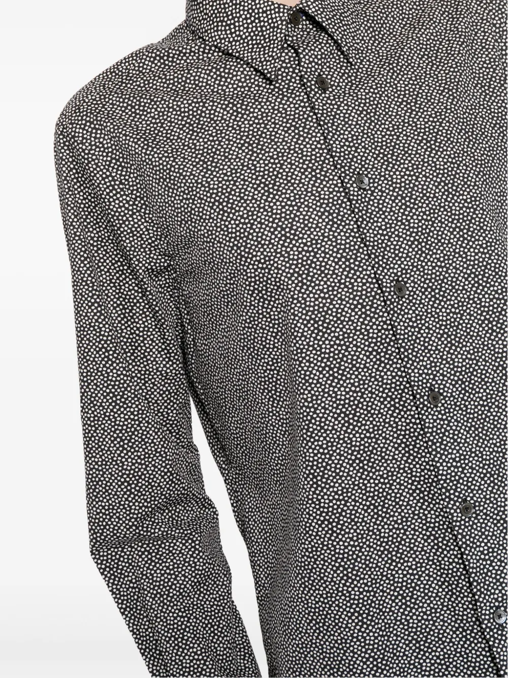 Paul Smith Overhemd met stippen Zwart