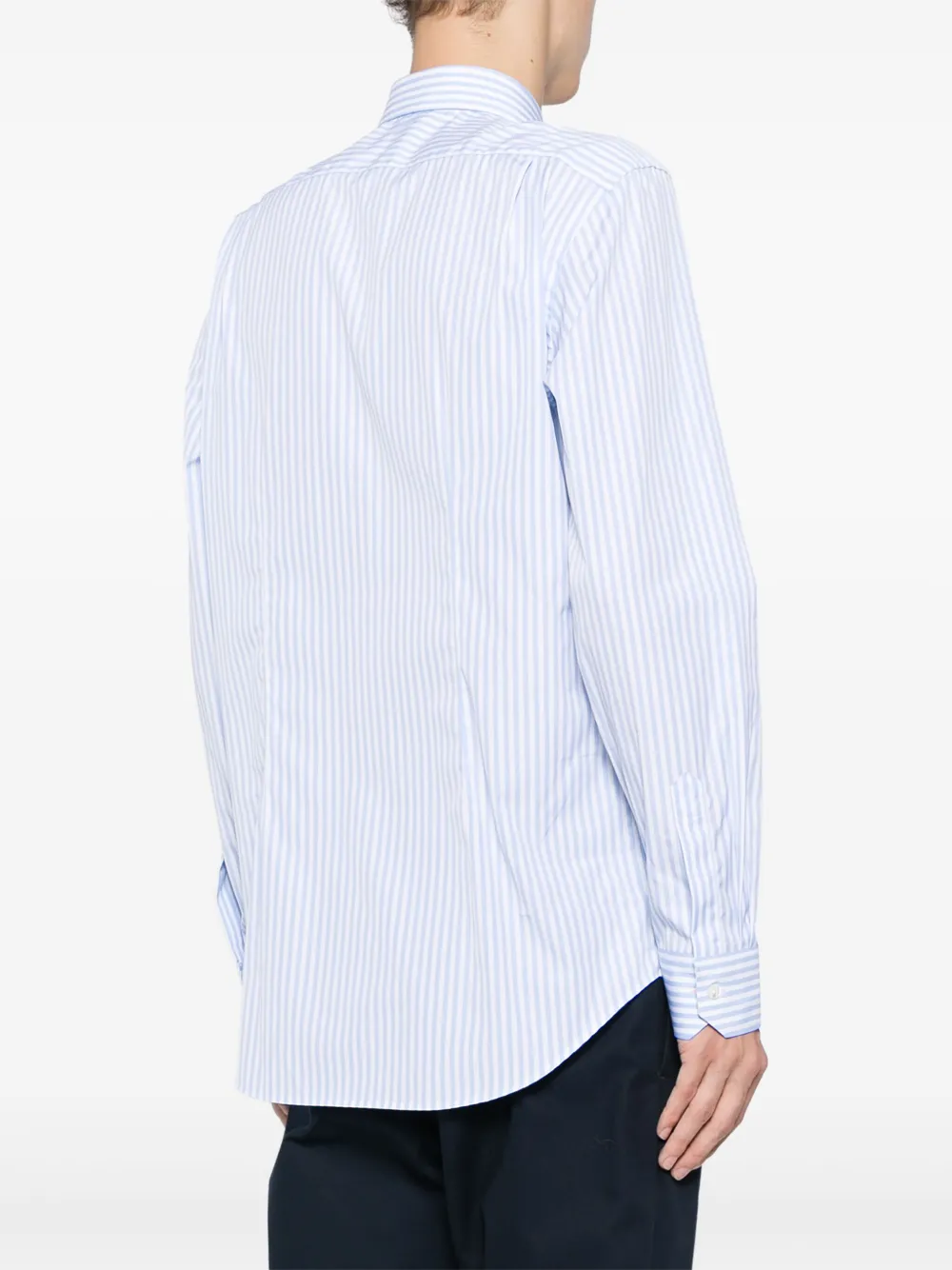 Paul Smith Gestreept overhemd Blauw
