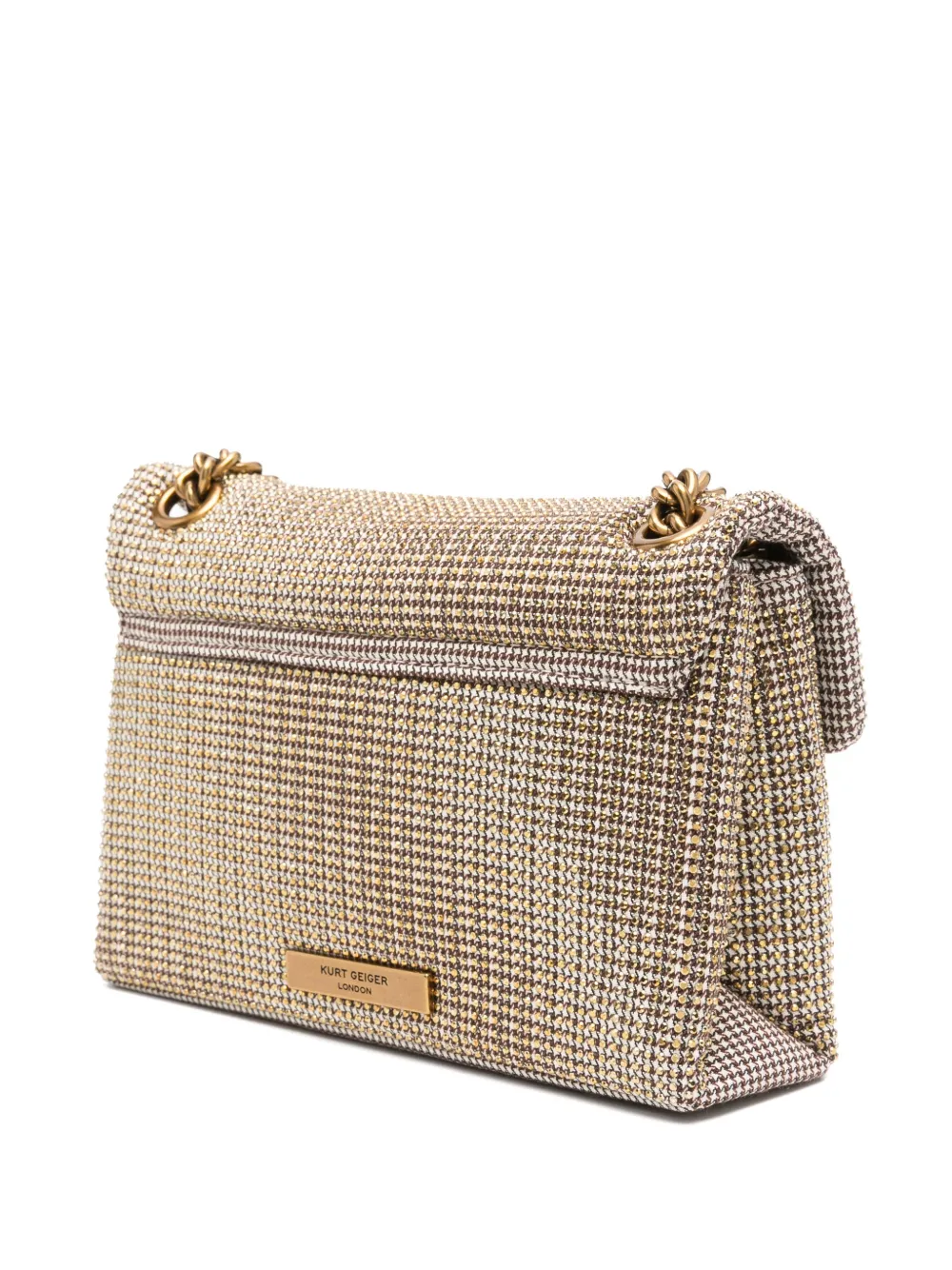 Kurt Geiger London Kensington kleine schoudertas Goud