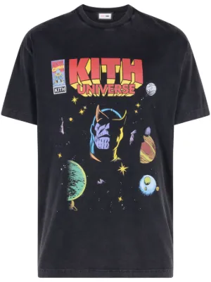 KITH x Marvel Lethal Protector Vintage T-shirt | Black | FARFETCH