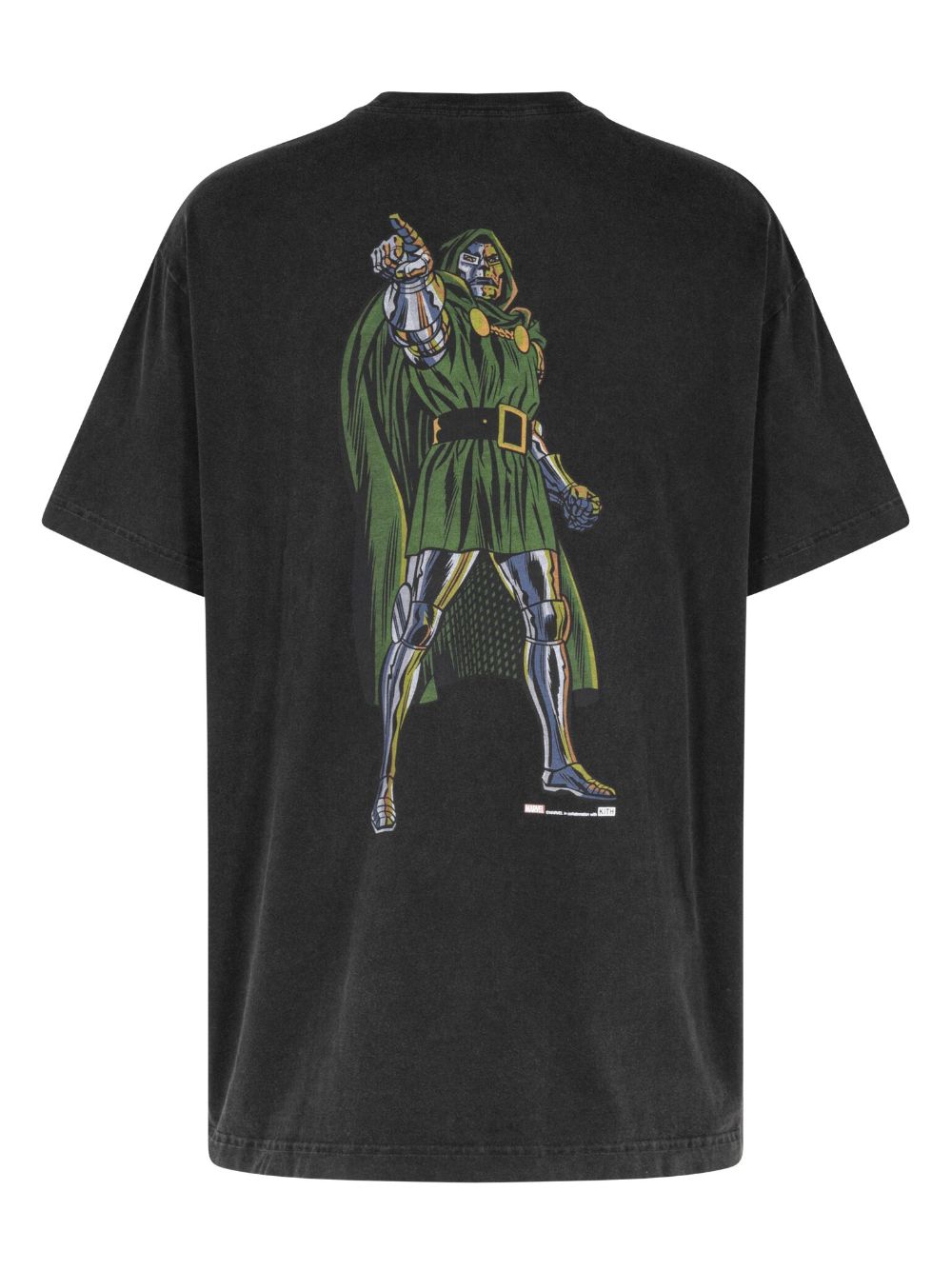 KITH x Marvel Dr. Doom Vintage T-shirt - Zwart