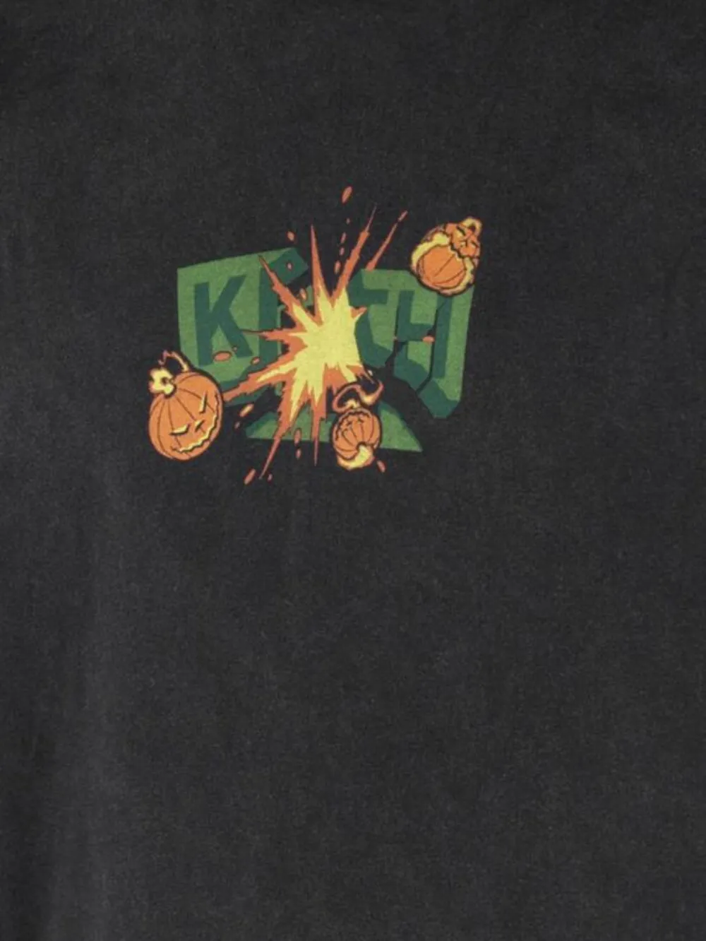 KITH x Marvel Green Goblin Vintage T-shirt Zwart