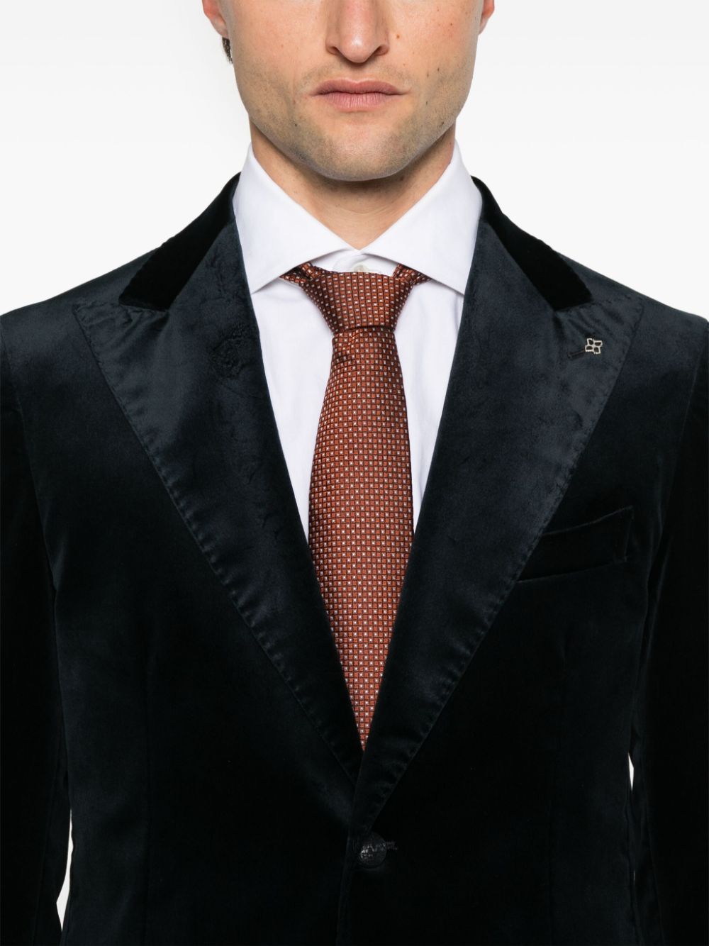 Tagliatore velvet blazer Men