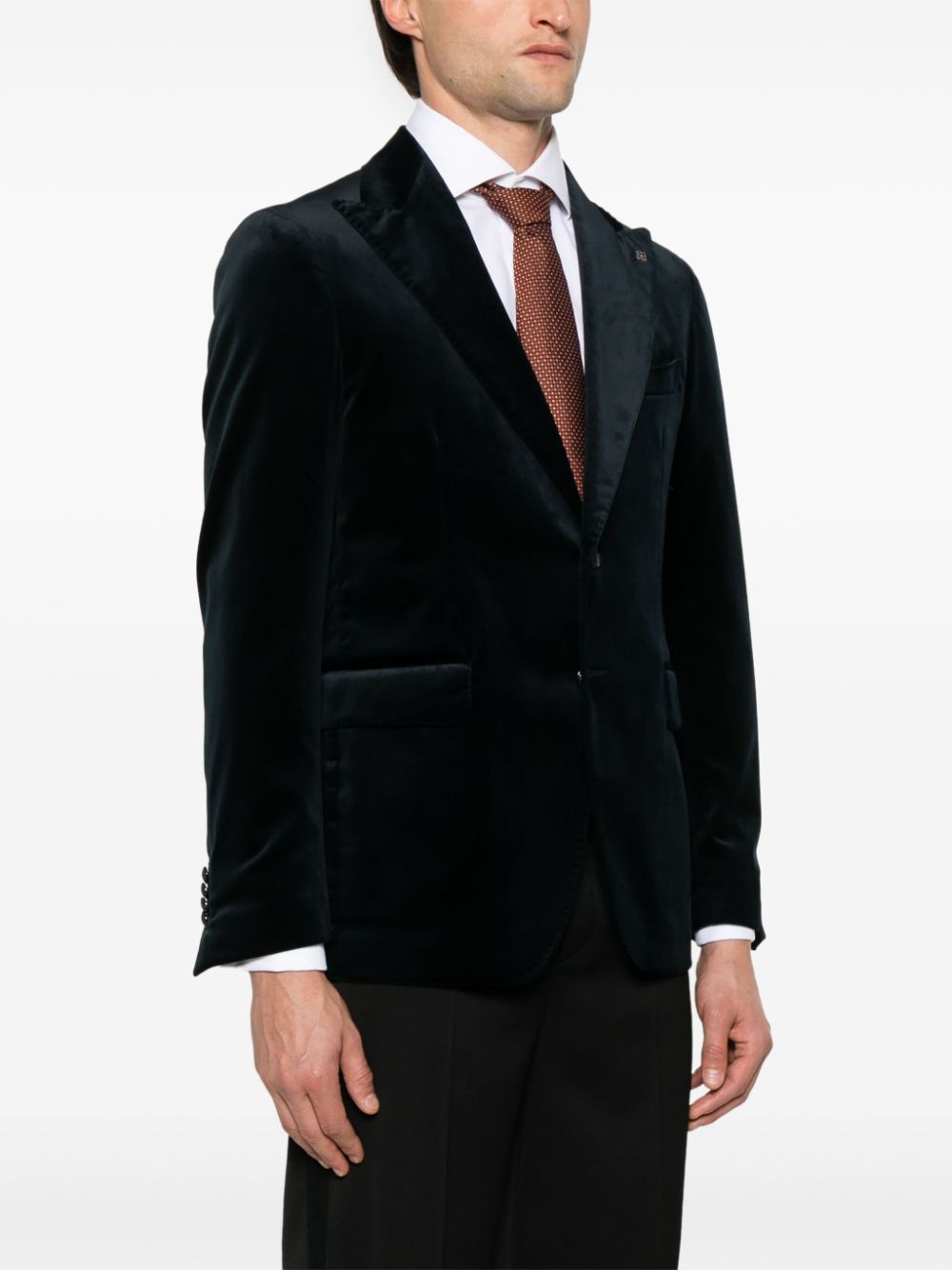 Tagliatore velvet blazer Men