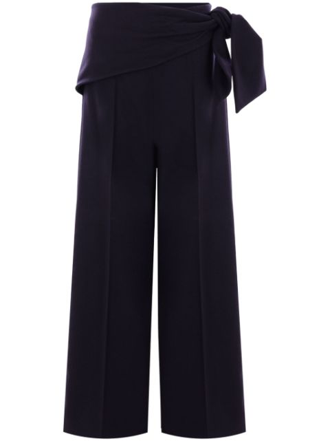 Max Mara layered-detail trousers Women