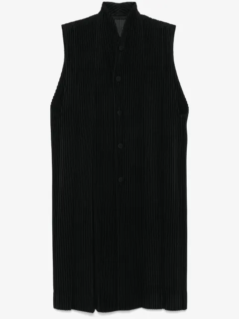 Homme Plissé Issey Miyake chaleco Tucked