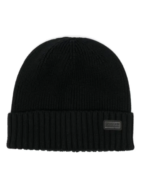 Barbour International ribbed knit beanies