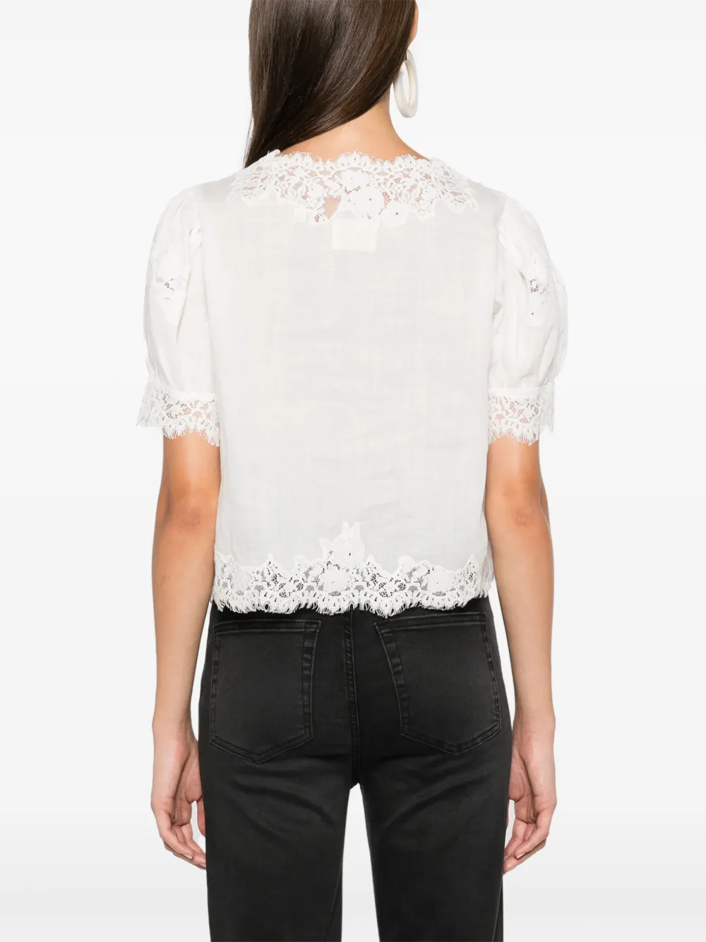 Doen Idella Top In White