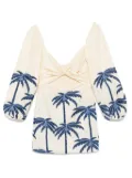 Johanna Ortiz The Power of the Sea mini dress - Neutrals