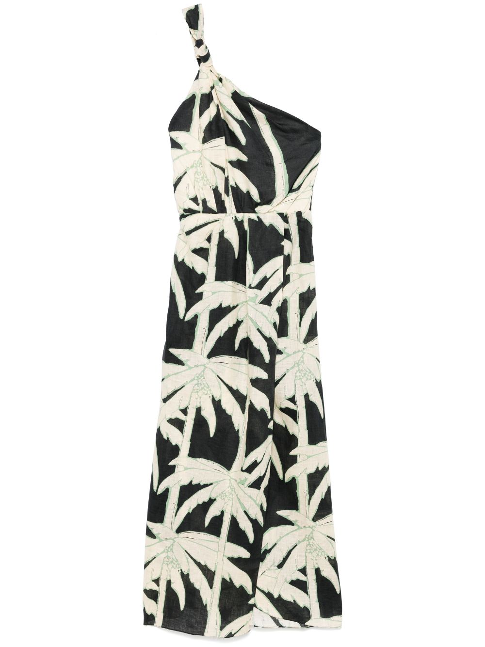 Johanna Ortiz Dark Palms dress - Neutrals