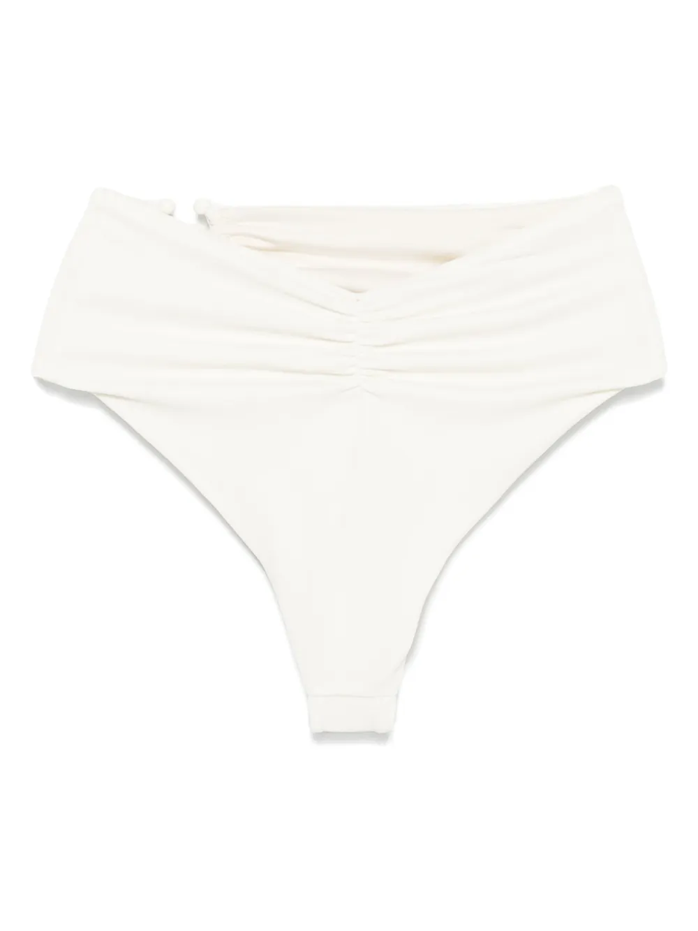 Shop Johanna Ortiz Marinera Bikini Bottoms In White