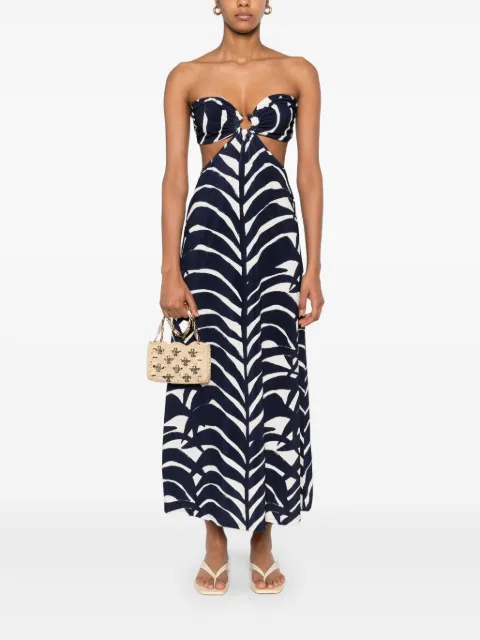Johanna Ortiz Ocean Layers midi dress PT02716 - 1