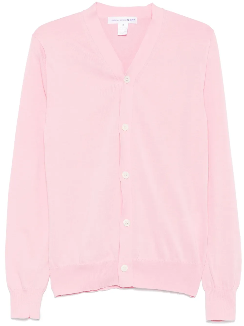 Comme Des Garçons Shirt Vest met V-hals Roze