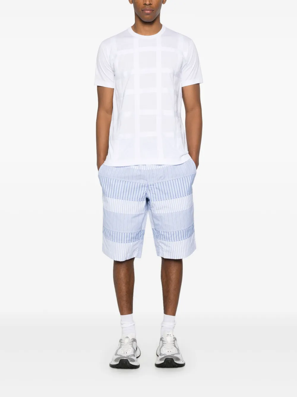 Comme Des Garçons Shirt Gelaagd T-shirt - Wit