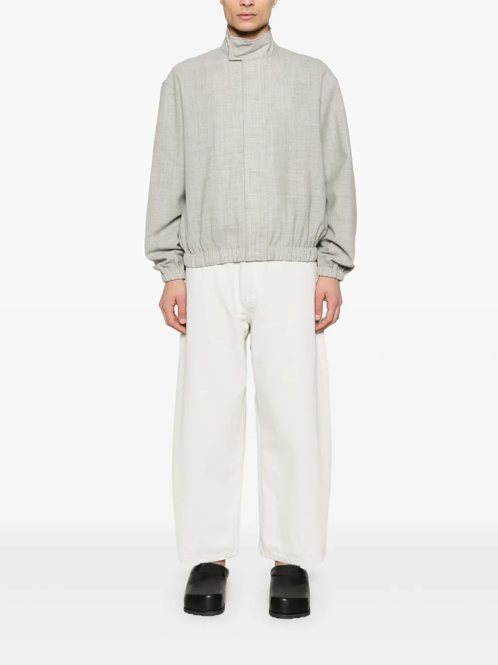 studionicholson Studio Nicholson Jeans met geverfd effect - Wit